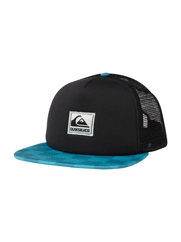 quiksilver, Slappy Hat, TILE BLUE (bny0) 0 Slappy Hat AQYHA00185 Quiksilver