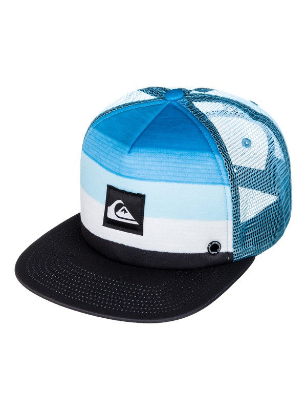 quiksilver, Boardies Trucker Hat, CYAN (bmj0) 0 Boardies Trucker Hat AQYHA03010 Quiksilver