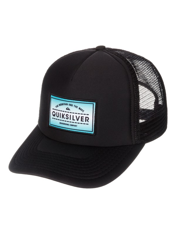 quiksilver, Emerald Trucker Hat, COSTA (bhq0) 0 Emerald Trucker Hat AQYHA03057 Quiksilver