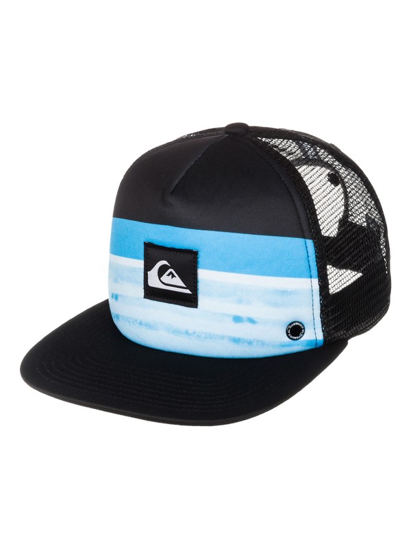 quiksilver, Boardies Trucker Hat, CYAN (bmj0) 0 Boardies Trucker Hat AQYHA03100 Quiksilver