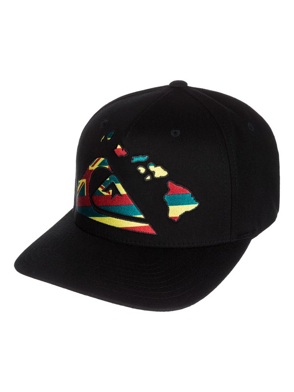 quiksilver, State of Aloha Hat, BLACK (kvj0) 0 State of Aloha Hat AQYHA03170 Quiksilver