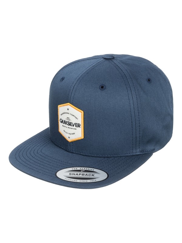 quiksilver, Ripped Snapback Hat, DARK DENIM (brq0) 0 Ripped Snapback Hat AQYHA03211 Quiksilver