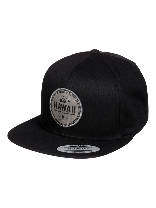 quiksilver, BIG HEAVY SNAPBACK, BLACK (kvj0) 0 BIG HEAVY SNAPBACK AQYHA03226 Quiksilver