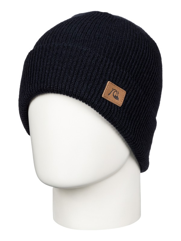 quiksilver, The Beanie Cuff Beanie, NAVY BLAZER (byj0) 0 The Beanie Cuff Beanie AQYHA03261 Quiksilver