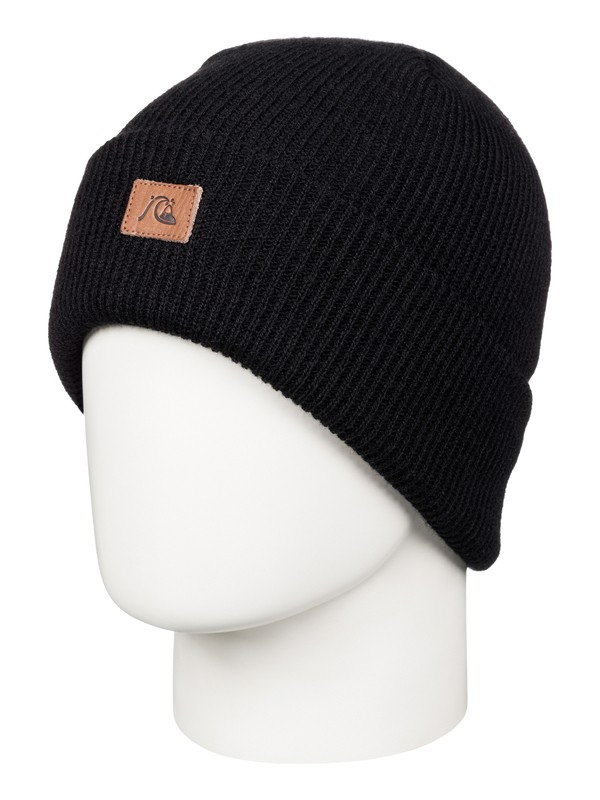 quiksilver, The Beanie - Cuff Beanie, BLACK (kvj0) 0 The Beanie - Cuff Beanie Black AQYHA03261 Quiksilver