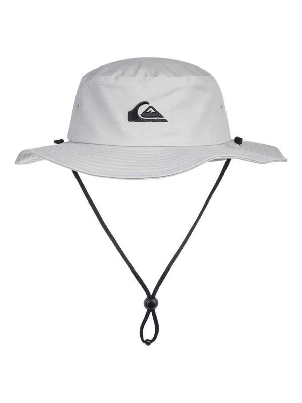 quiksilver, Bushmaster Safari Hat, STEEPLE GREY (smc0) 0 Bushmaster Safari Hat Grey AQYHA03314 Quiksilver