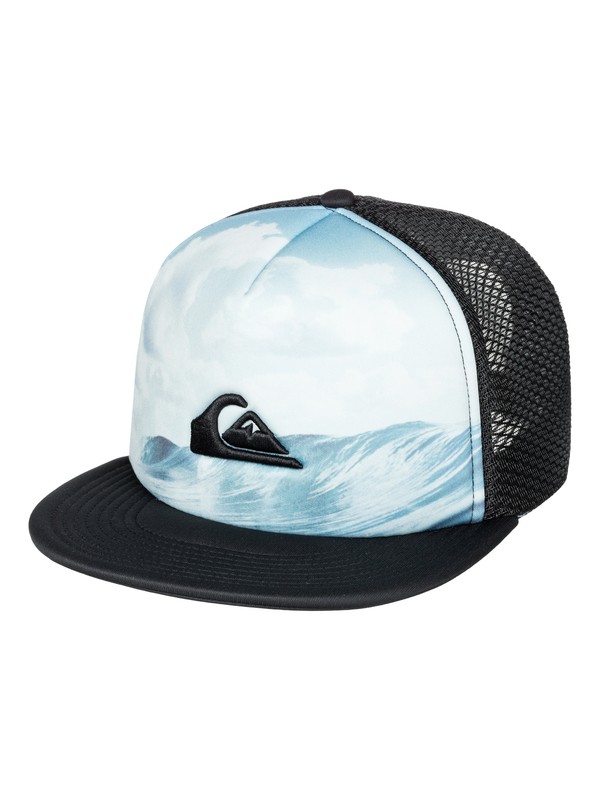 quiksilver, Semifoam Trucker Hat, BLACK (kvj0) 0 Semifoam Trucker Hat AQYHA03350 Quiksilver