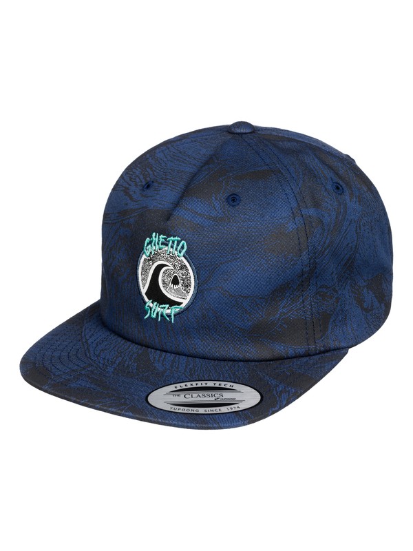 quiksilver, The Ghetto - Cap, DARK DENIM (brq0) 0 The Ghetto - Cap AQYHA03415 Quiksilver