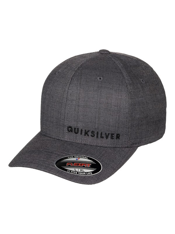 quiksilver, Sideliner - Flexfit Cap, BLACK (kvj0) 0 Sideliner - Flexfit Cap Schwarz AQYHA03516 Quiksilver