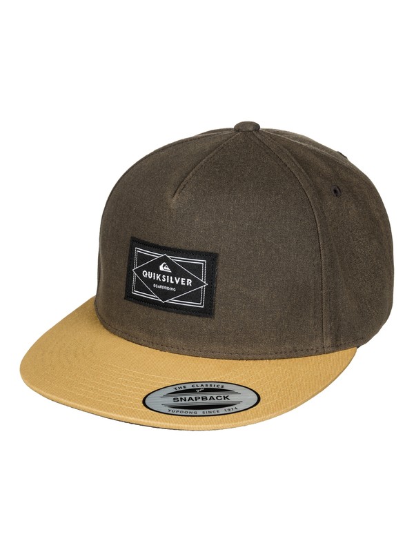 quiksilver, Freewill - Cappellino snapback, DUSTY OLIVE (gpb0) 0 Freewill - Cappellino snapback AQYHA03525 Quiksilver