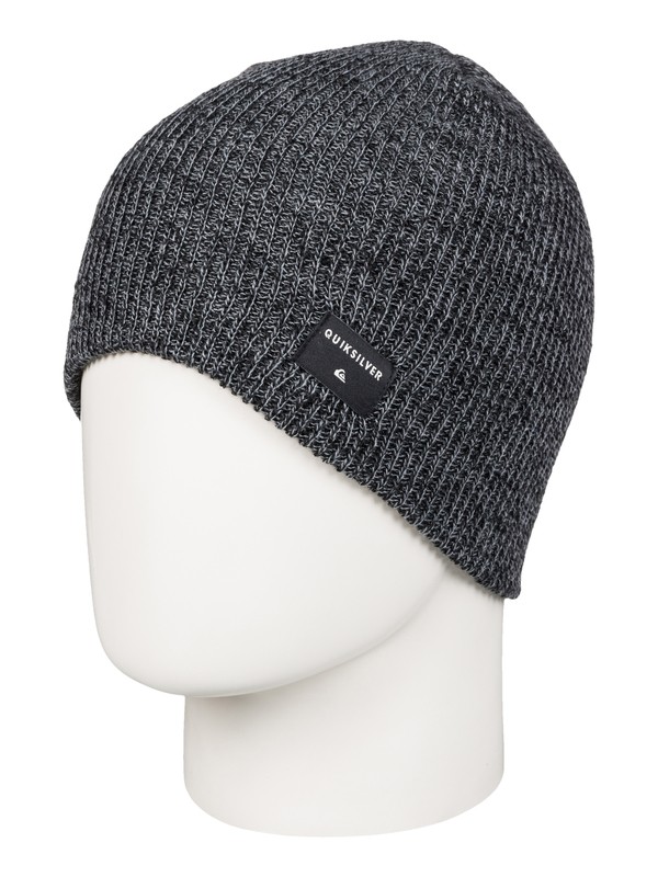 quiksilver, Cushy Beanie, CHARCOAL HEATHER (ktah) 0 Cushy Beanie Black AQYHA03560 Quiksilver