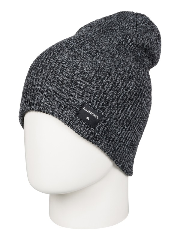 quiksilver, Cushy Slouch - Bonnet long, CHARCOAL HEATHER (ktah) 0 Cushy Slouch - Bonnet long Noir AQYHA03561 Quiksilver