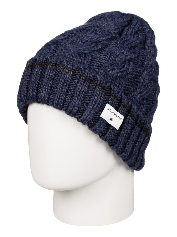 quiksilver, Necktear - Bonnet à revers, NAVY BLAZER (byj0) 0 Necktear - Bonnet à revers AQYHA03571 Quiksilver