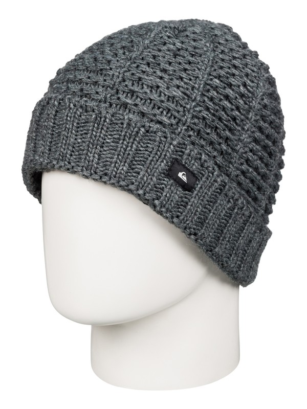 quiksilver, Keefer Cuff Beanie, MEDIUM GREY HEATHER (kpwh) 0 Keefer Cuff Beanie AQYHA03572 Quiksilver