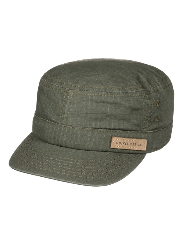 quiksilver, Renegade - Military Cap, DUSTY OLIVE (gpb0) 0 Renegade - Military Cap Green AQYHA03575 Quiksilver