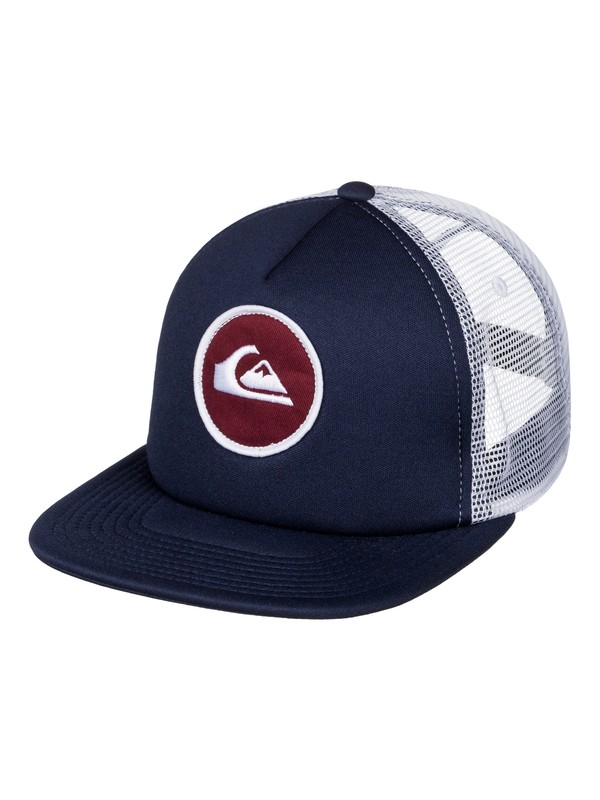 quiksilver, Snapstearn Trucker Hat, NAVY BLAZER (byj0) 0 Snapstearn Trucker Hat AQYHA03623 Quiksilver