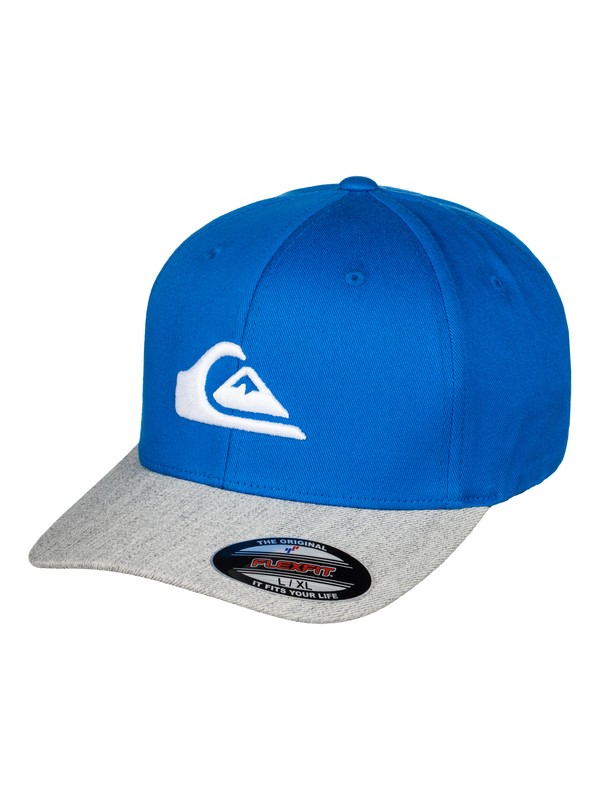 quiksilver, Mountain And Wave - Casquette flexfit, IMPERIAL BLUE (brc0) 0 Mountain And Wave - Casquette flexfit Bleu AQYHA03630 Quiksilver