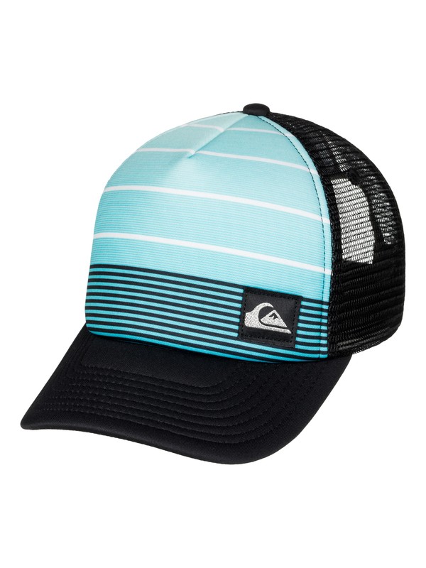 quiksilver, Stripe Play Hat, SCUBA BLUE (blj0) 0 Stripe Play Hat AQYHA03645 Quiksilver