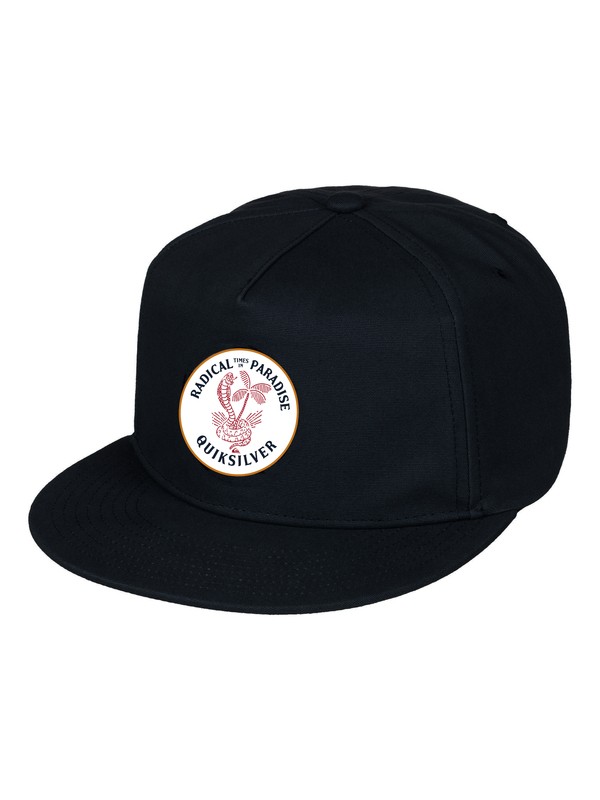 quiksilver, The Times - Casquette snapback, BLACK (kvj0) 0 The Times - Casquette snapback Noir AQYHA03677 Quiksilver
