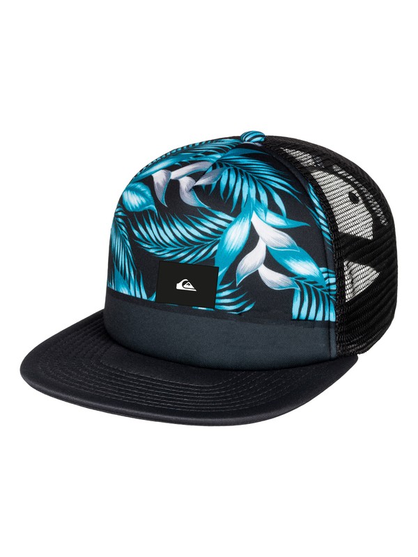 quiksilver, Freshness - Casquette trucker, TARMAC (kta0) 0 Freshness - Casquette trucker Noir AQYHA03686 Quiksilver