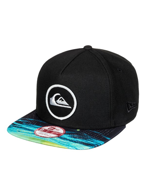 quiksilver, Aquablunt - Casquette snapback, BLACK (kvj0) 0 Aquablunt - Casquette snapback Noir AQYHA03695 Quiksilver