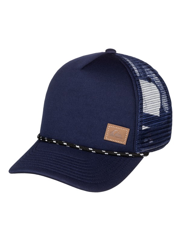 quiksilver, Bayrider - Casquette trucker, NAVY BLAZER (byj0) 0 Bayrider - Casquette trucker Bleu AQYHA03743 Quiksilver