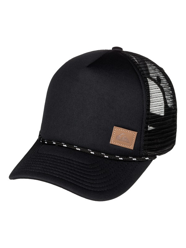 quiksilver, Bayrider - Casquette trucker, BLACK (kvj0) 0 Bayrider - Casquette trucker Noir AQYHA03743 Quiksilver