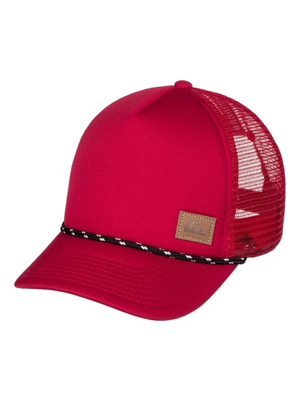 quiksilver, Bayrider - Casquette trucker, CARDINAL (rpe0) 0 Bayrider - Casquette trucker Rouge AQYHA03743 Quiksilver