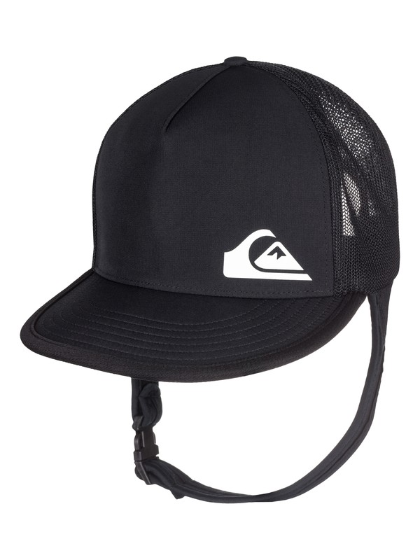 quiksilver, Trim Shader Surf Bucket Hat, BLACK (kvj0) 0 Trim Shader Surf Bucket Hat Black AQYHA03783 Quiksilver