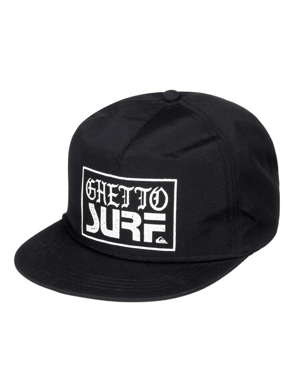 quiksilver, Ghetto Surf - Cappellino snapback, BLACK (kvj0) 0 Ghetto Surf - Cappellino snapback Black AQYHA03825 Quiksilver