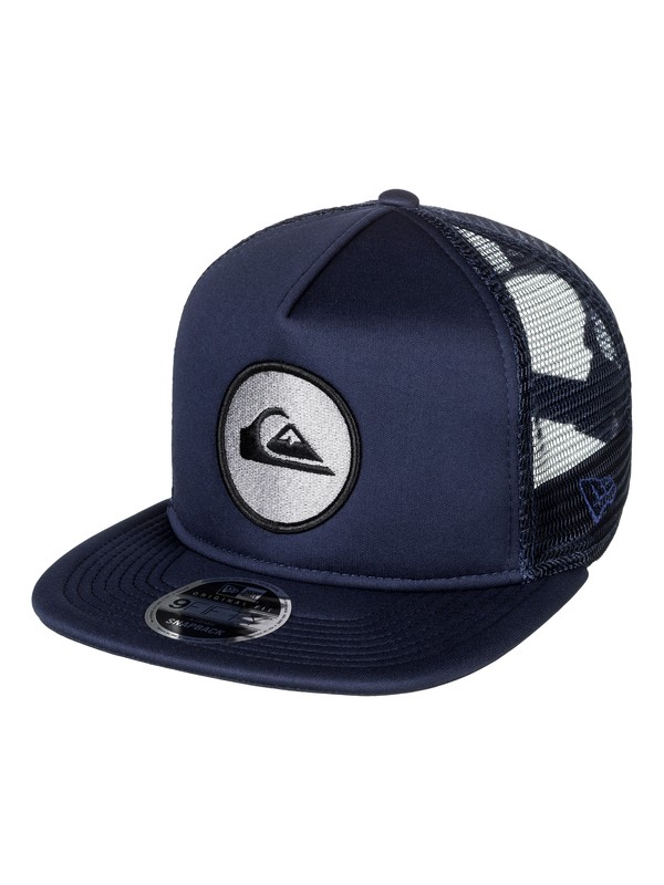 quiksilver, Con Trucker Hat, NAVY BLAZER (byj0) 0 Con Trucker Hat Blue AQYHA03855 Quiksilver