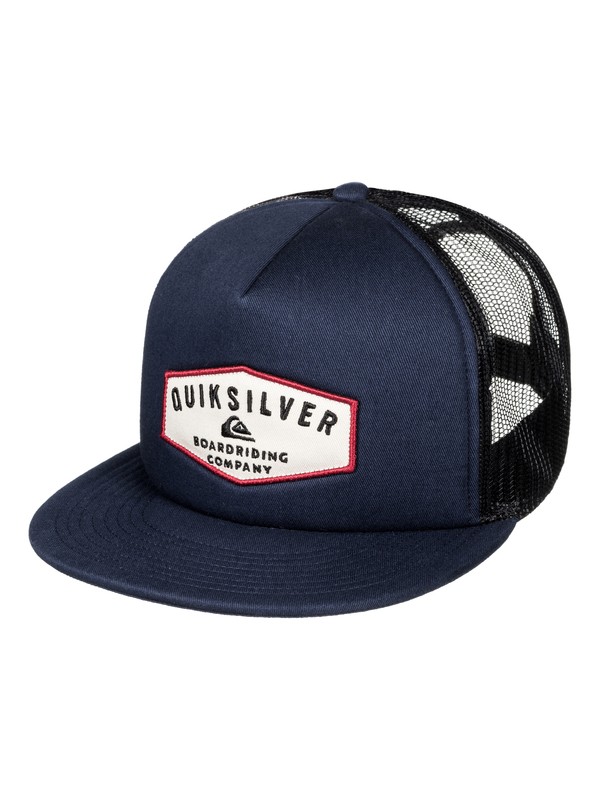 quiksilver, Jetty Grind - Trucker Cap, NAVY BLAZER (byj0) 0 Jetty Grind - Trucker Cap AQYHA03856 Quiksilver