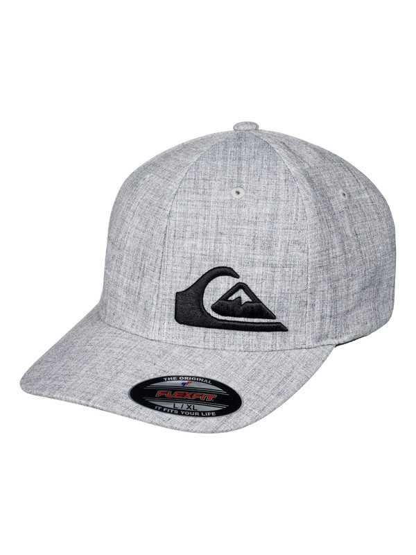 quiksilver, Final - Casquette 5 panel, LIGHT GREY HEATHER (sgrh) 0 Final - Casquette 5 panel Gris AQYHA03860 Quiksilver