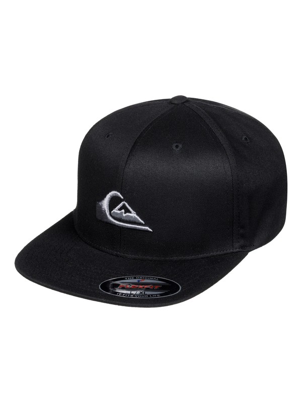 quiksilver, Stuckles - Flexfit Cap, BLACK (kvj0) 0 Stuckles - Flexfit Cap Schwarz AQYHA03862 Quiksilver