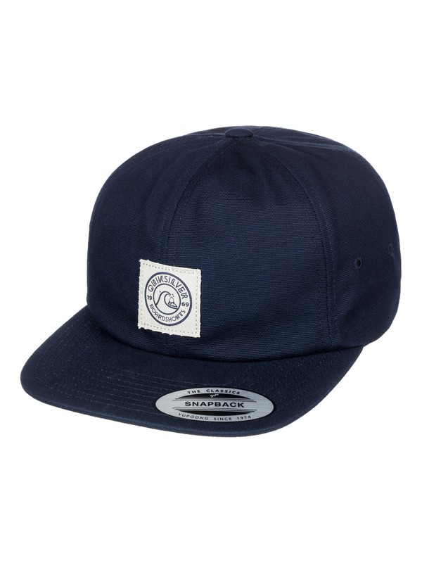 quiksilver, Original - Snapback Cap, DARK DENIM (brq0) 0 Original - Snapback Cap Blau AQYHA03873 Quiksilver