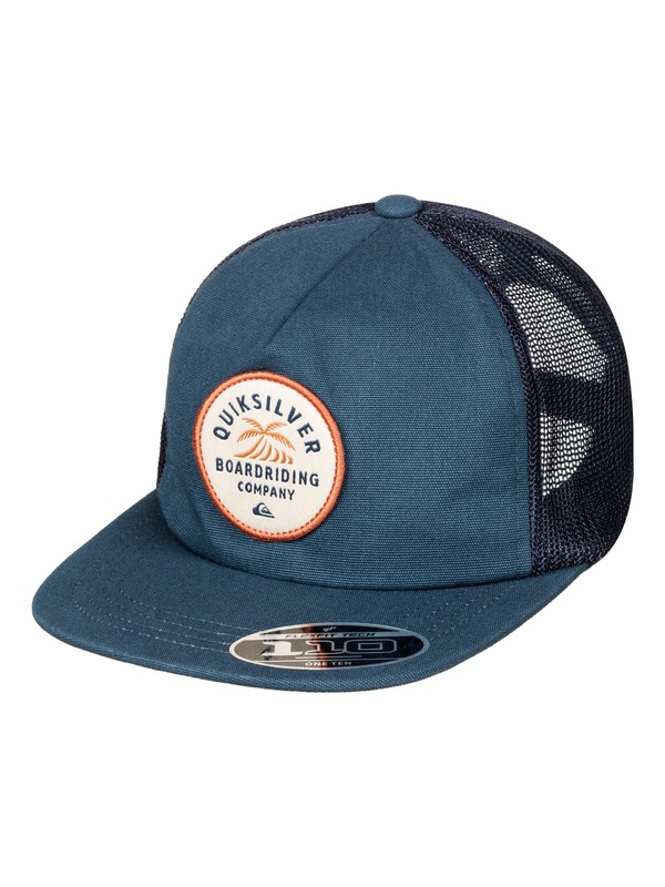 quiksilver, Men's Brazen Trucker Hat, NAVY BLAZER (byj0) 0 Men's Brazen Trucker Hat Blue AQYHA03931 Quiksilver