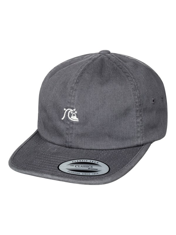 quiksilver, Men's Minimalize Dad Hat, IRON GATE (kzm0) 0 Men's Minimalize Dad Hat Black AQYHA03941 Quiksilver