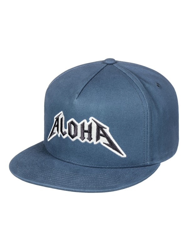 quiksilver, Smorgasborg - Snapback Cap, VINTAGE INDIGO (byl0) 0 Smorgasborg - Snapback Cap Blau AQYHA04018 Quiksilver