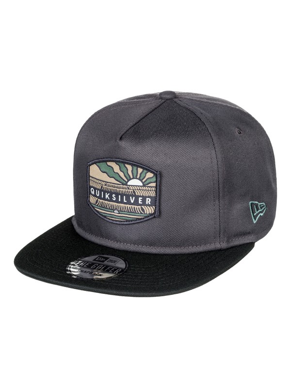 quiksilver, Proper Life - New Era Snapback-Cap, DARK SHADOW (krp0) 0 Proper Life - New Era Snapback-Cap Schwarz AQYHA04158 Quiksilver