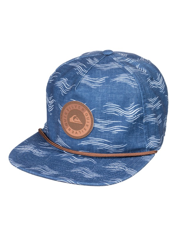 quiksilver, Tortilla Envy - Snapback Cap, MEDIEVAL BLUE (bte0) 0 Tortilla Envy - Snapback Cap Blau AQYHA04166 Quiksilver