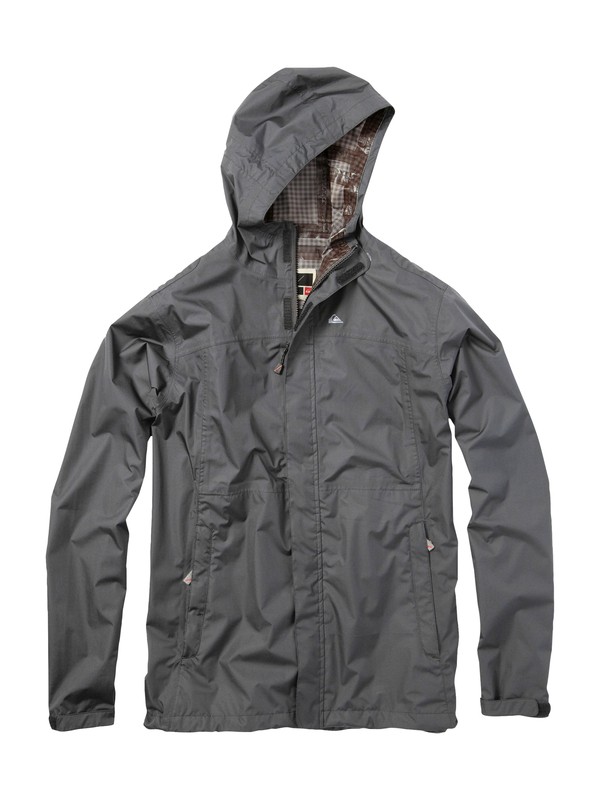 quiksilver, Nowhere Windbreaker Jacket, DARK CHARCOAL (kta0) 0 Nowhere Windbreaker Jacket AQYJK00007 Quiksilver
