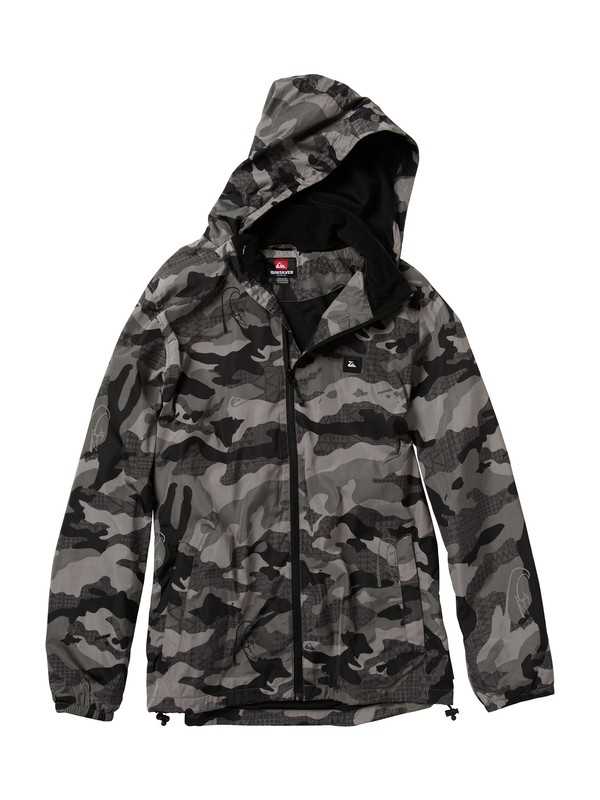 quiksilver, Eddie Jacket, BLACK (kvj6) 0 Eddie Jacket AQYJK00055 Quiksilver