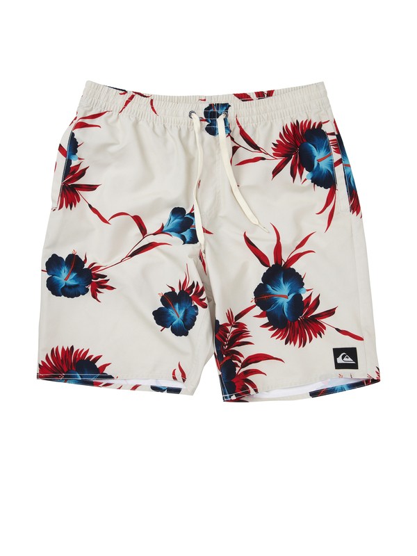 quiksilver, Realities 19” Volley Boardshorts, CLOUD (wdv6) 0 Realities 19” Volley Boardshorts AQYJV00062 Quiksilver