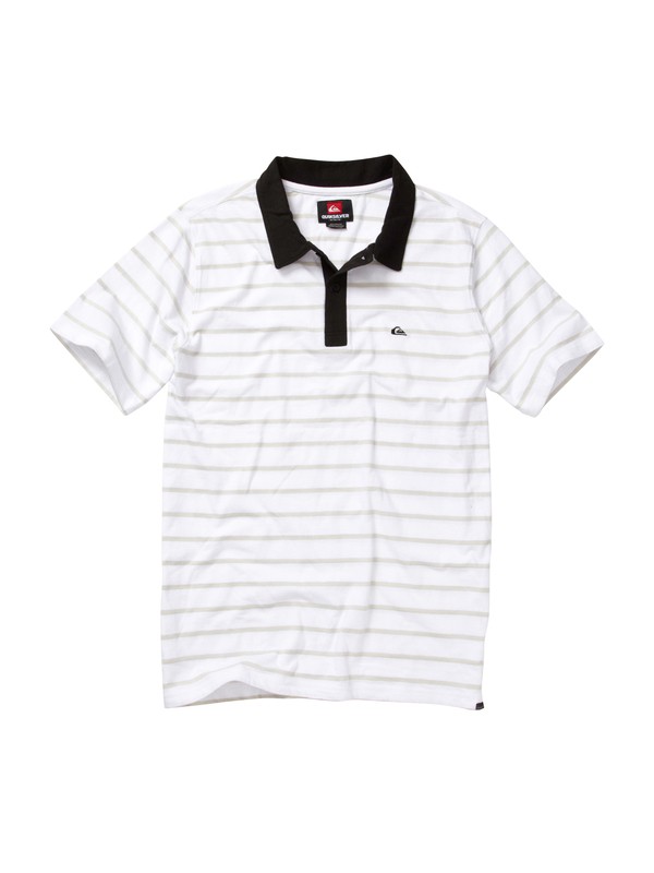 quiksilver, Suncrest Short Sleeve Polo Shirt, WHITE (wbb3) 0 Suncrest Short Sleeve Polo Shirt AQYKT00031 Quiksilver