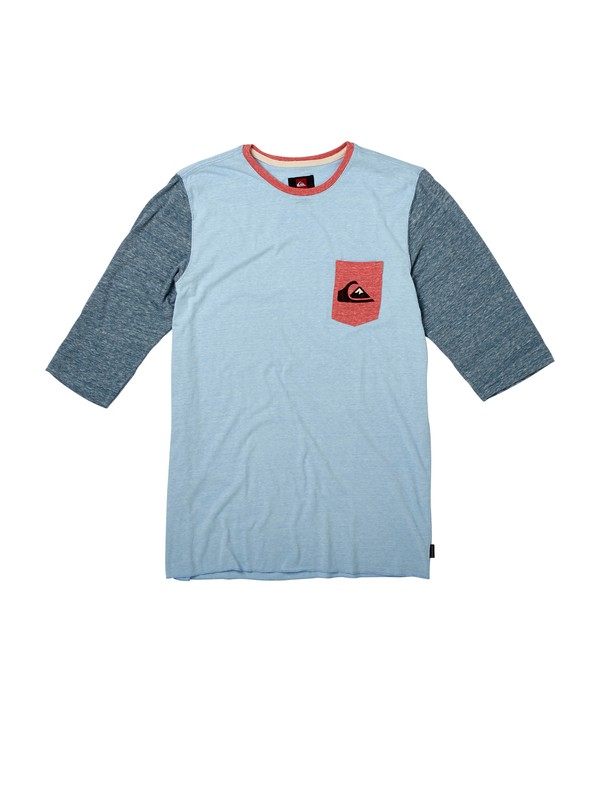 quiksilver, Fishbool ¾ Sleeve Shirt, ICICLE (bfg0) 0 Fishbool ¾ Sleeve Shirt AQYKT00146 Quiksilver