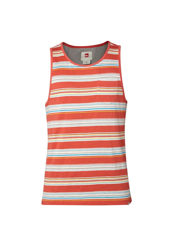 quiksilver, Full Up Tank, FULL UP STRIPE_APPLE (rnz4) 0 Full Up Tank AQYKT03001 Quiksilver