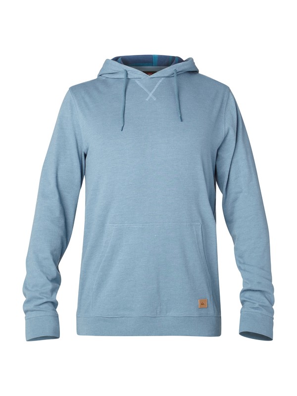 quiksilver, Snit Pullover Hoodie, BLUESTONE (bmc0) 0 Snit Pullover Hoodie AQYKT03013 Quiksilver