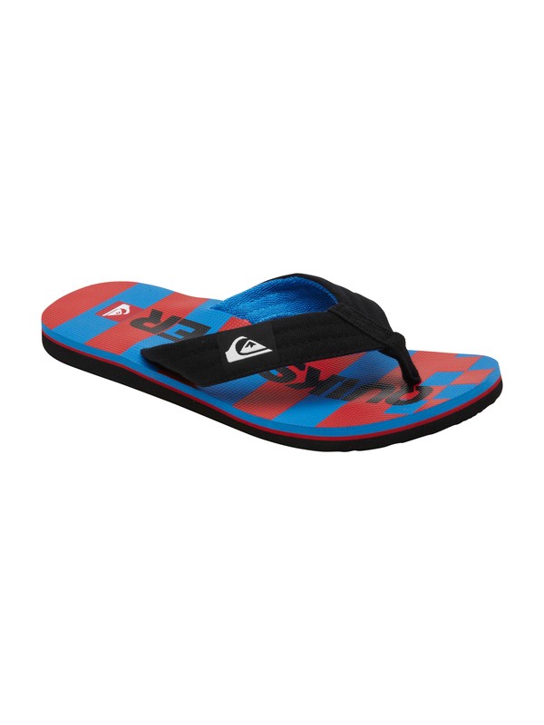 quiksilver, Layback Brigg Sandals, BLUE/RED/BLACK (xbrk) 0 Layback Brigg Sandals AQYL100009 Quiksilver
