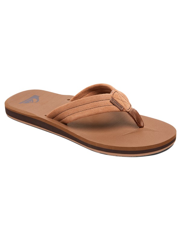 quiksilver, Carver Suede - Sandals, TAN - SOLID (tkd0) 0 Carver Suede - Sandals Beige AQYL100030 Quiksilver