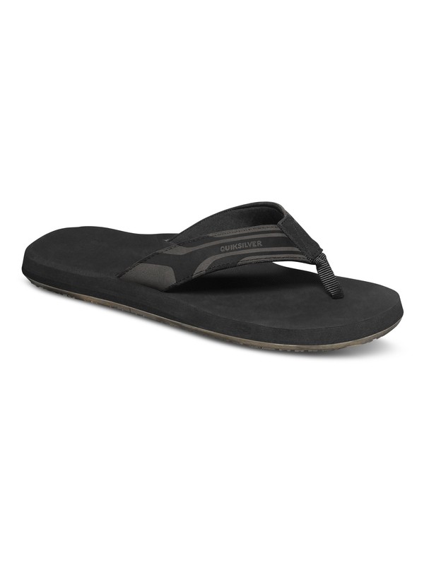 quiksilver, Monkey Oasis, BLACK/BLACK/BROWN (xkkc) 0 Monkey Oasis AQYL100034 Quiksilver